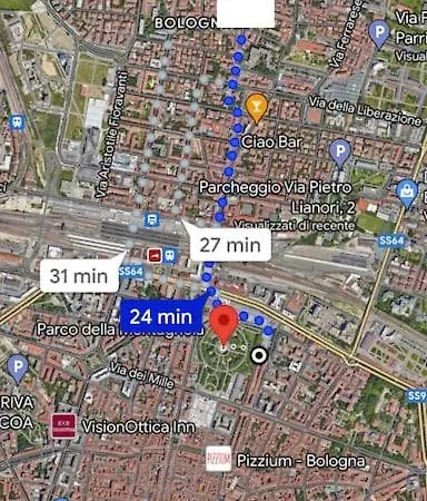 Apartment Bolognina Fiera-auditorium-stazione